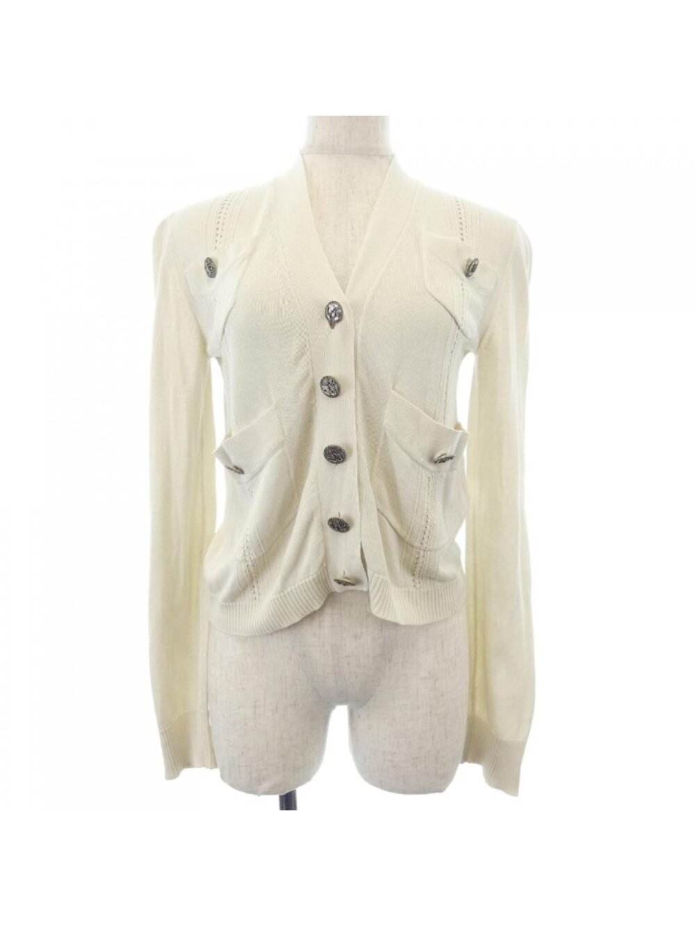 Chanel Cardigan Beige